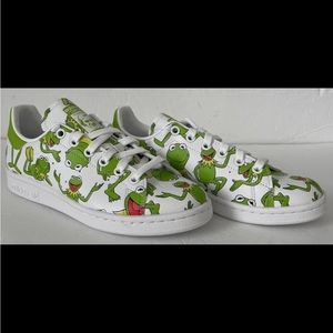 Adidas Originals Stan Smith X Kermit The Frog shoes (FZ2707)
